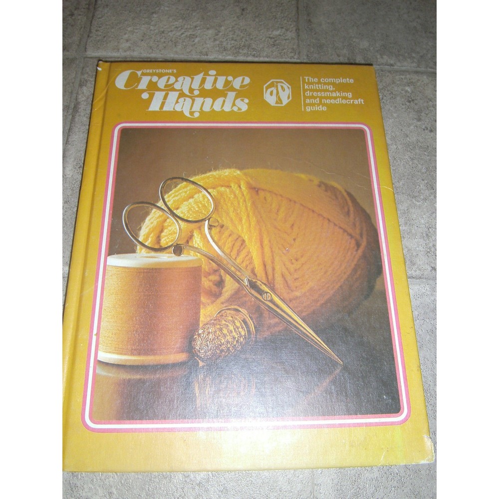 Greystone's Creative Hands Volume 2 Craft Instruction Book 1975 hard cover